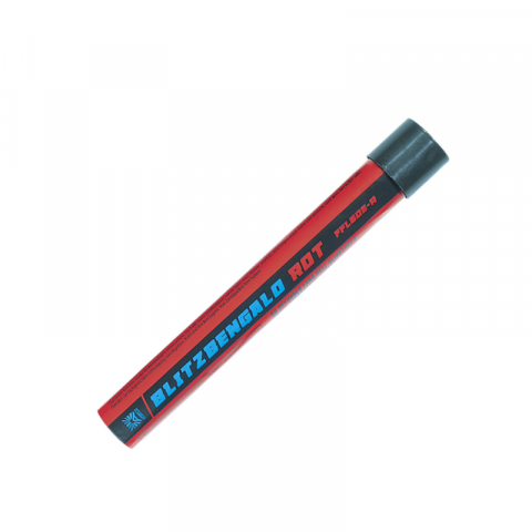 Blitzbengalo Rot