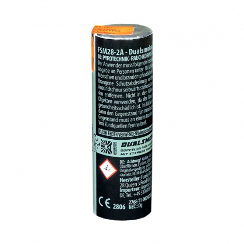 Rauchbombe Dualsmoke 28mm Anthrazit