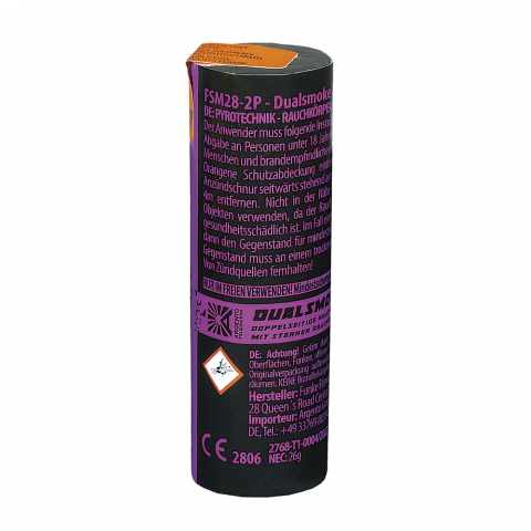 Rauchbombe Dualsmoke 28mm Purpur