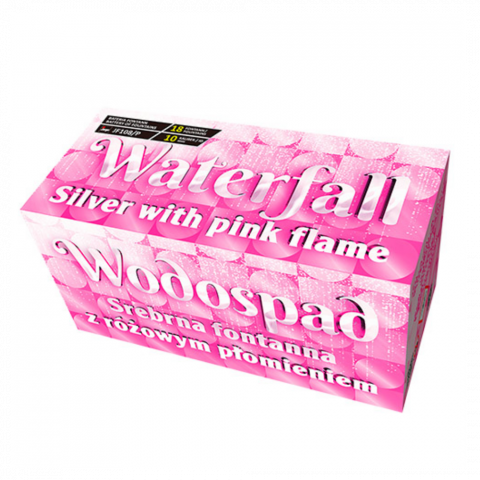 Jorge Wasserfall Silber-Pink, Waterfall