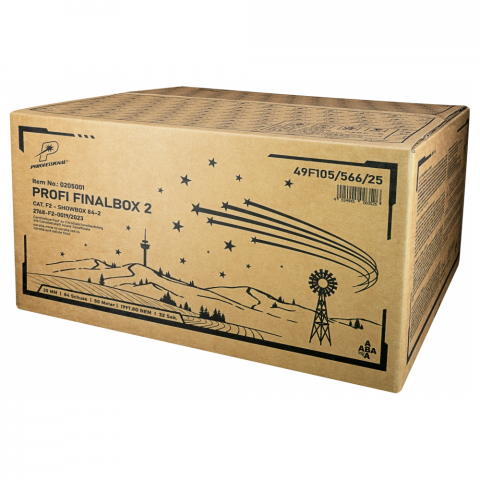 Pyrofessional 84 Schuss - Profi Finalbox 2