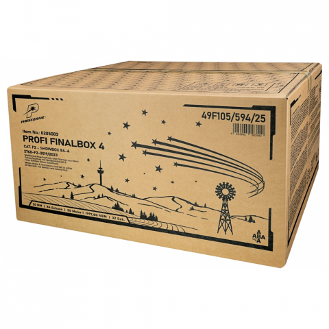 Pyrofessional 84 Schuss - Profi Finalbox 4
