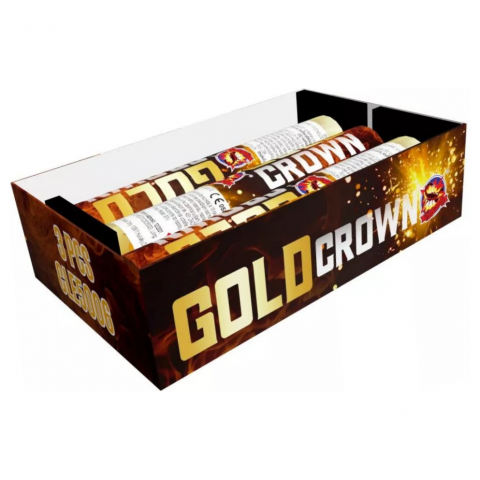 SRPYRO Gold Crown Single Shots 3er-Set