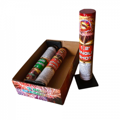 SRPYRO Single Shot Bombenrohre Sortiment 2