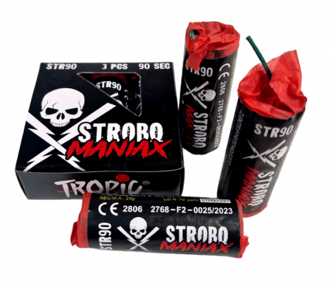 Tropic Strobo Maniax weiß flash