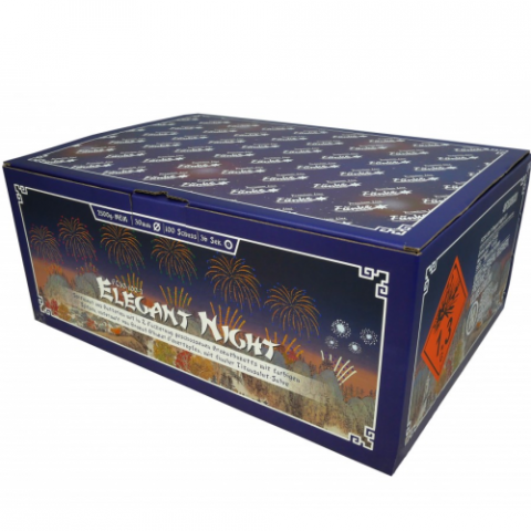 Funke Elegant Night | 100 Schuss Verbundfeuerwerk F2