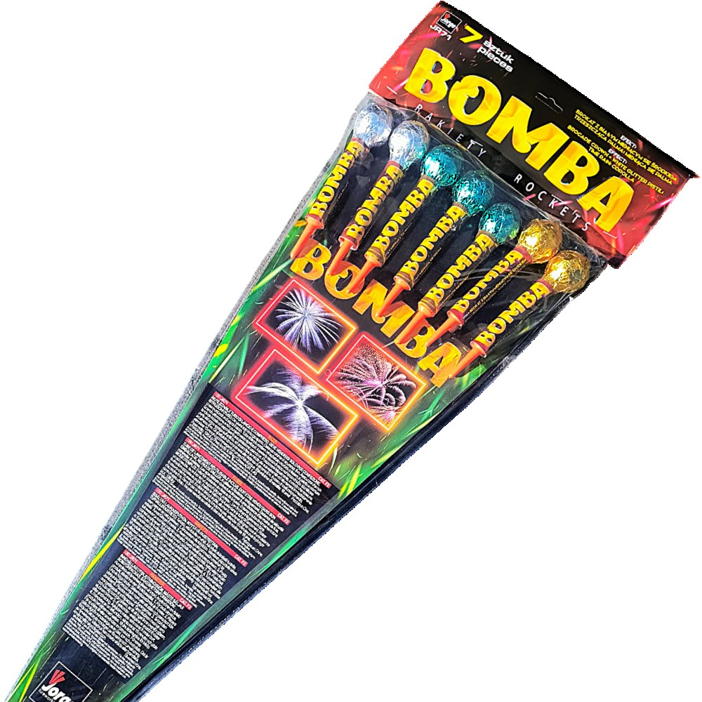 Jorge Bomba – 7er Kugelkopf-Raketen Brokat & Time Rain