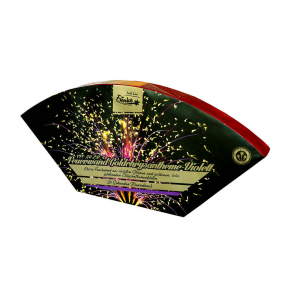 Feuerwand Goldchrysantheme-Violett