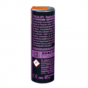 Rauchbombe Dualsmoke 28mm Pink