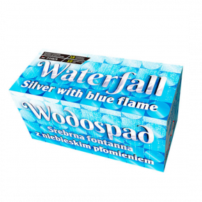 Jorge Wasserfall Silber-Blau, Waterfall