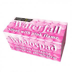 Jorge Wasserfall Silber-Pink, Waterfall